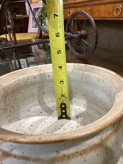 Stoneware Covered Casserole Dish and Mug
