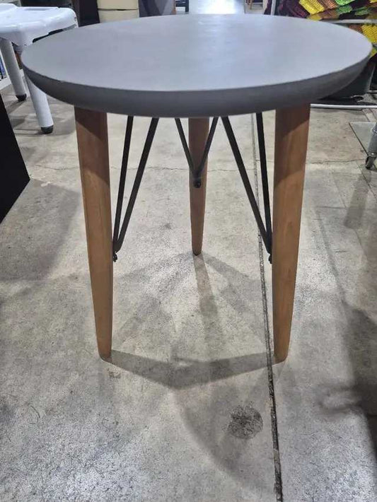 Wooden Eiffel Tower Side Table