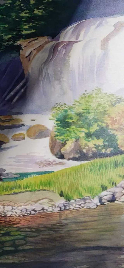 B.A. Norman Original Landscape Painting - Wall Sized Canvas