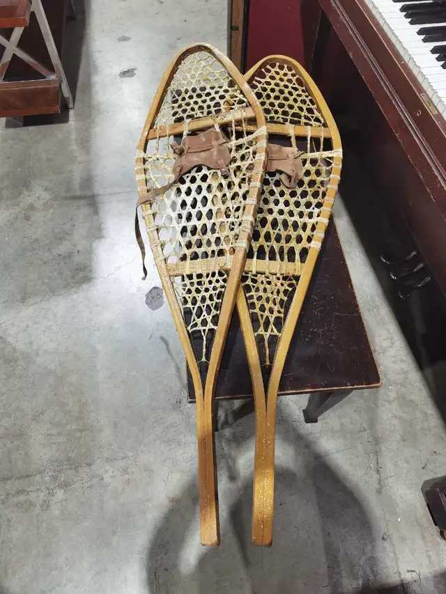 Traditional Wood Snowshoes
