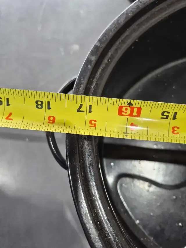 JY Cookment Granite-Enamel Roaster Pan 19" with Lid