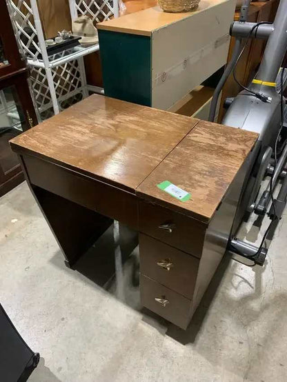 VintagePfaff 90 Sewing Machine Table - untested