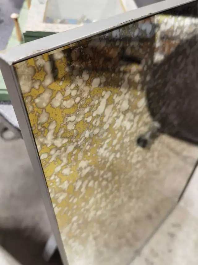 Antique Style Distressed Industrial Mirror 2 Available