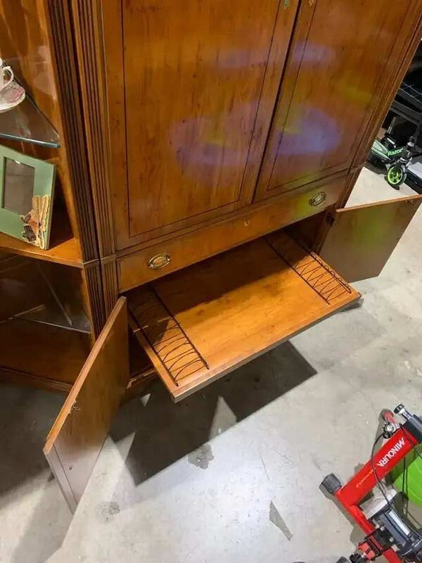 Drexel Heritage Wooden Entertainment Armoire