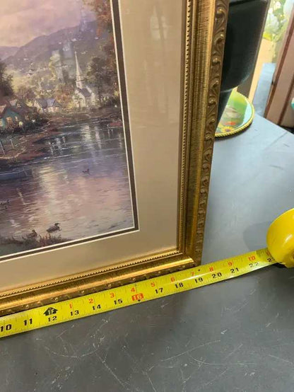 Thomas Kinkade Framed Print