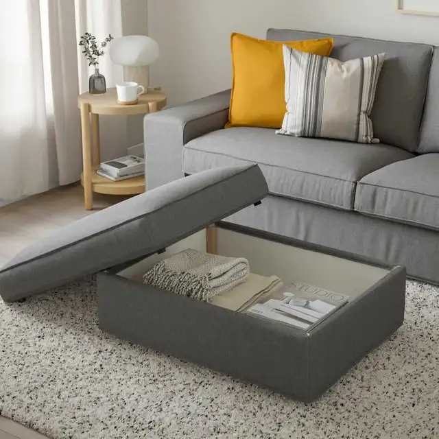 IKEA Kivik Footstool with Storage