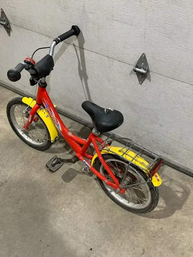 Children’s Red and Yellow Bicycle