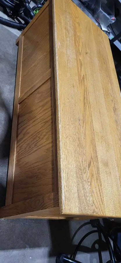 Oak Coffee Table with Four Drawers