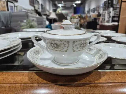 Happy Home Elegance Fine China Dinnerware Set of 22