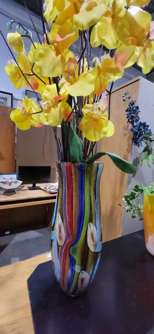Art Glass Decorative Vase - Murano