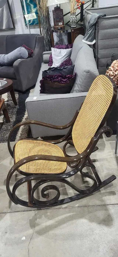 Thonet Style Vintage Rocking Chair