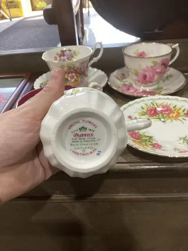 China Teacups (4 available - $10 each)