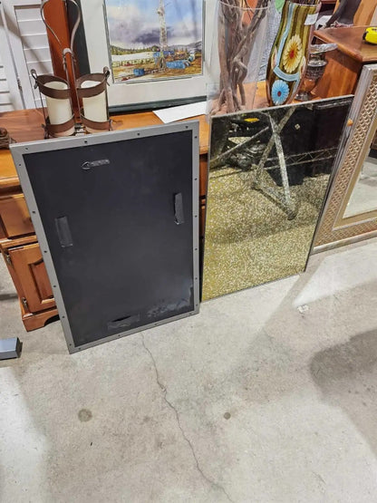 Antique Style Distressed Industrial Mirror 2 Available