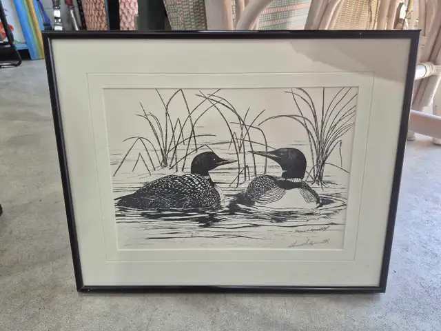 Dennis G. Hepworth Loon Print