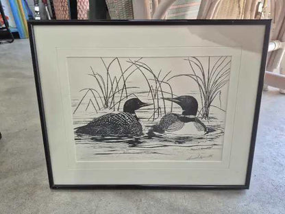 Dennis G. Hepworth Loon Print