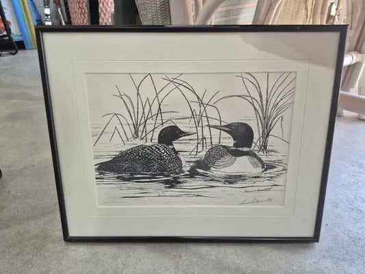 Dennis G. Hepworth Loon Print