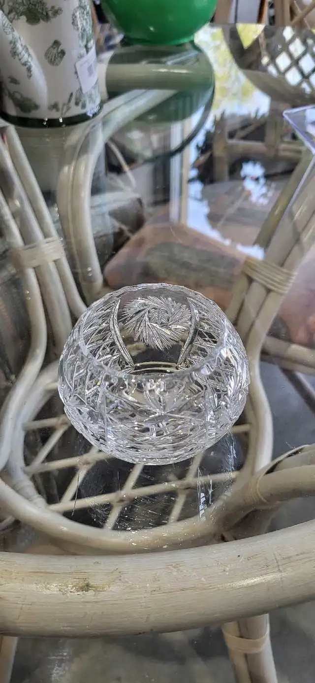 Crystal Cream and Sugar Set of 4