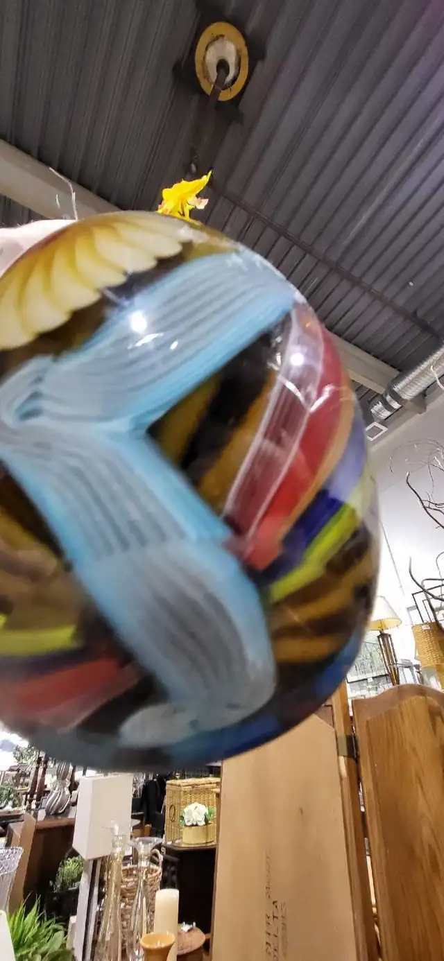 Murano Art Glass Vase - Flowers