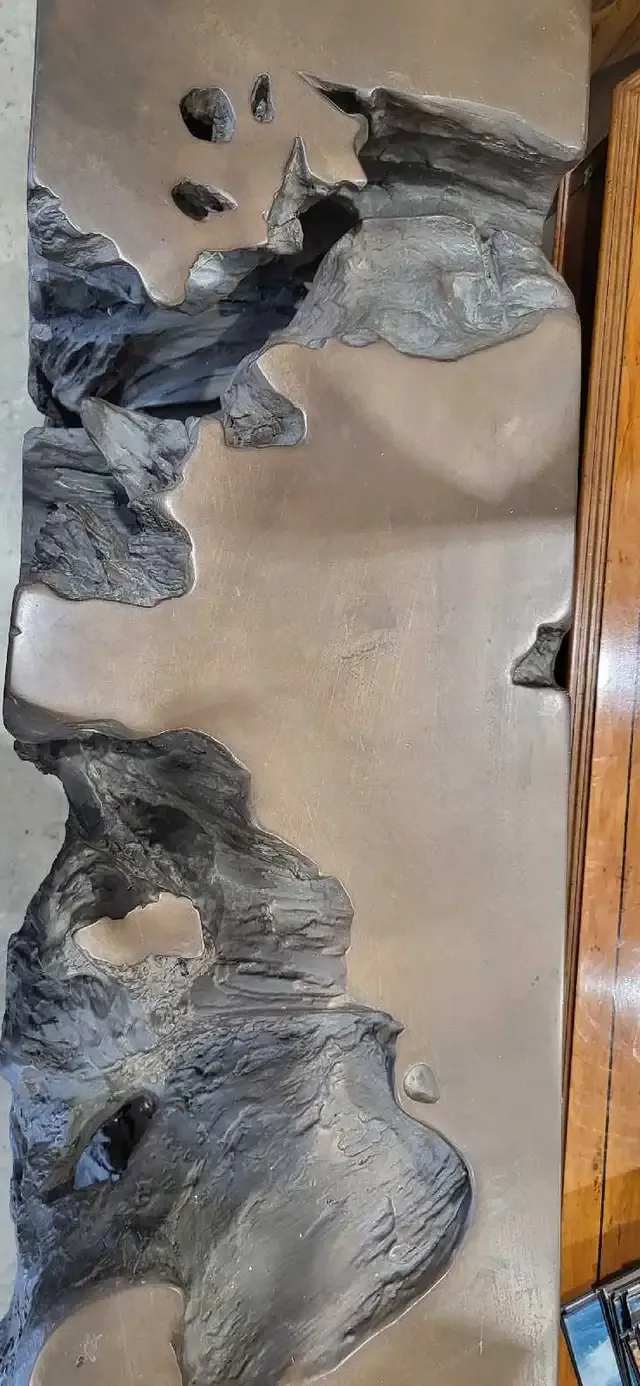 Live Edge Root Console Table
