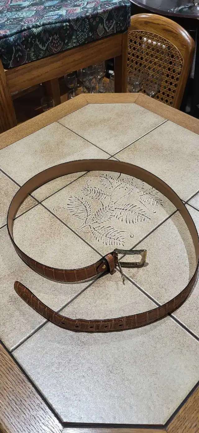 Spanish Leather Belt