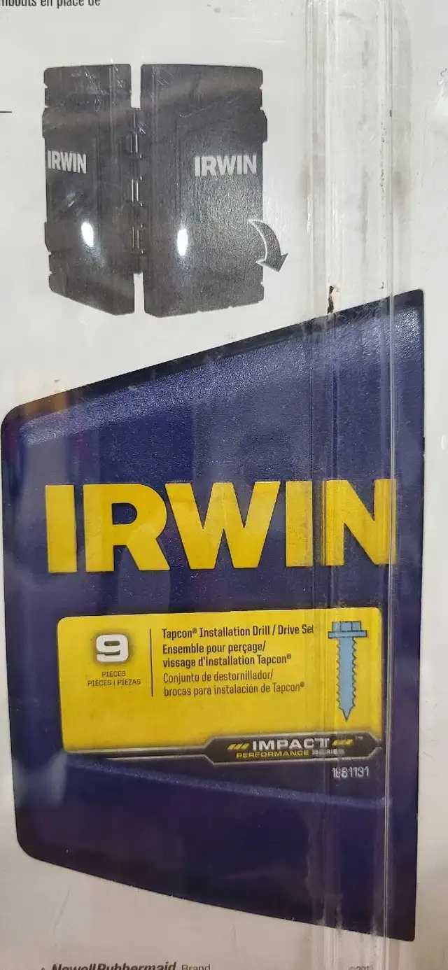 Irwin Tapcon Installation Drill and Drive Set