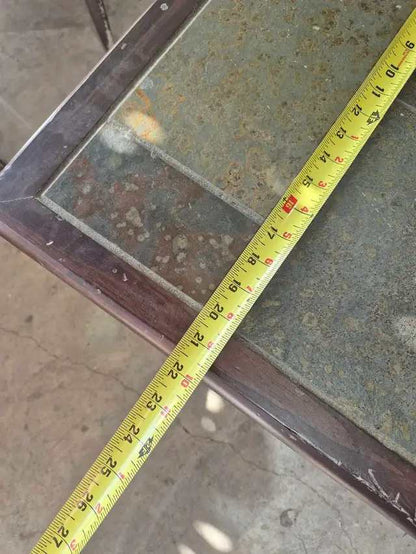 Tiled Top Coffee Table with Metal Legs