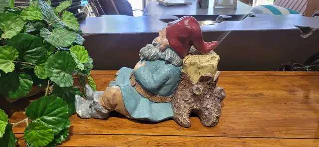 Toad Hollow Garden Gnome - "Snoring Merlin"