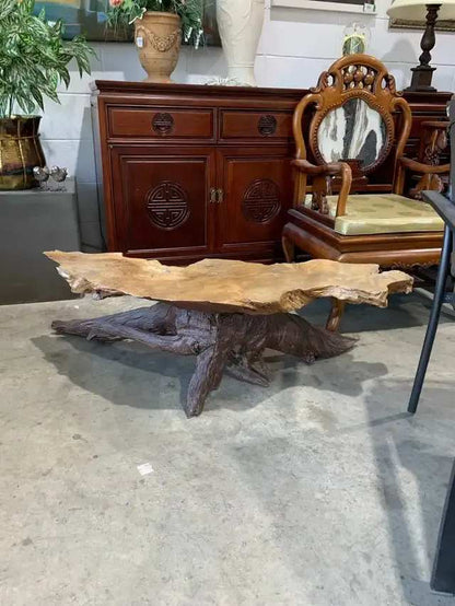 Live Edge Root Coffee Table