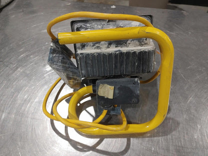 Commercial Electric Halogen Portable Work Flood Light Yellow/Black - Fair