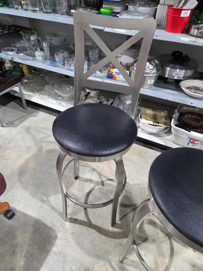 Metal 30" Swivel Bar Stools - 2 Available