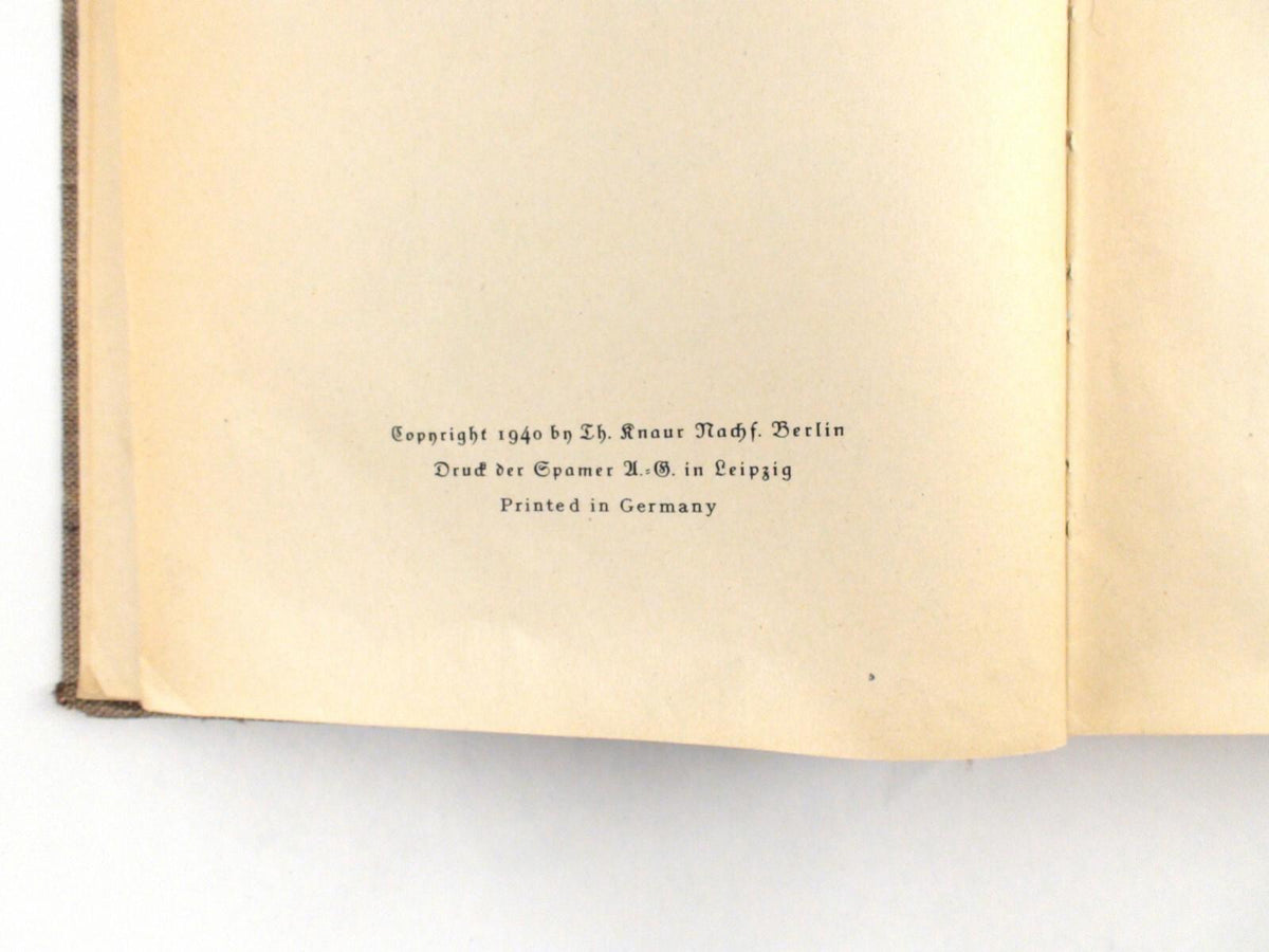 Bechstein: Märchen Und Sagen, German Children's Stories - Woven Hardcover, 1940