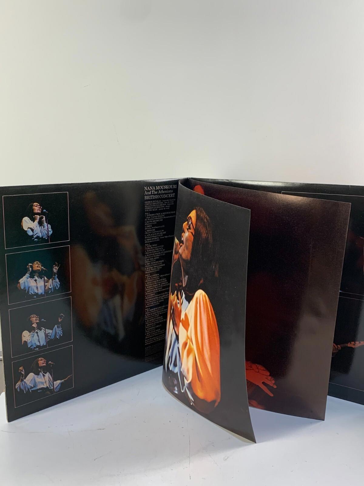 NANA MOUSKOURI BRITISH CONCERT VINYL 2-LP ALBUM