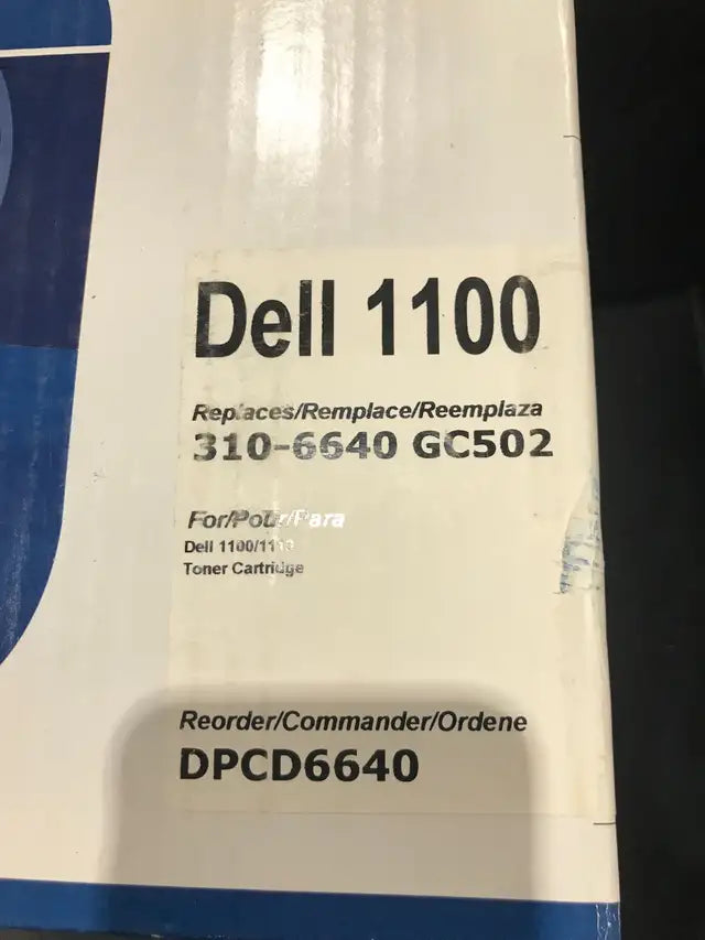 Dell 1100 Toner Cartridge - 2 Available