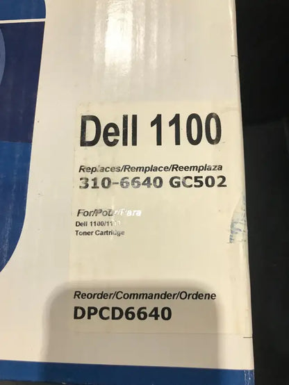 Dell 1100 Toner Cartridge - 2 Available