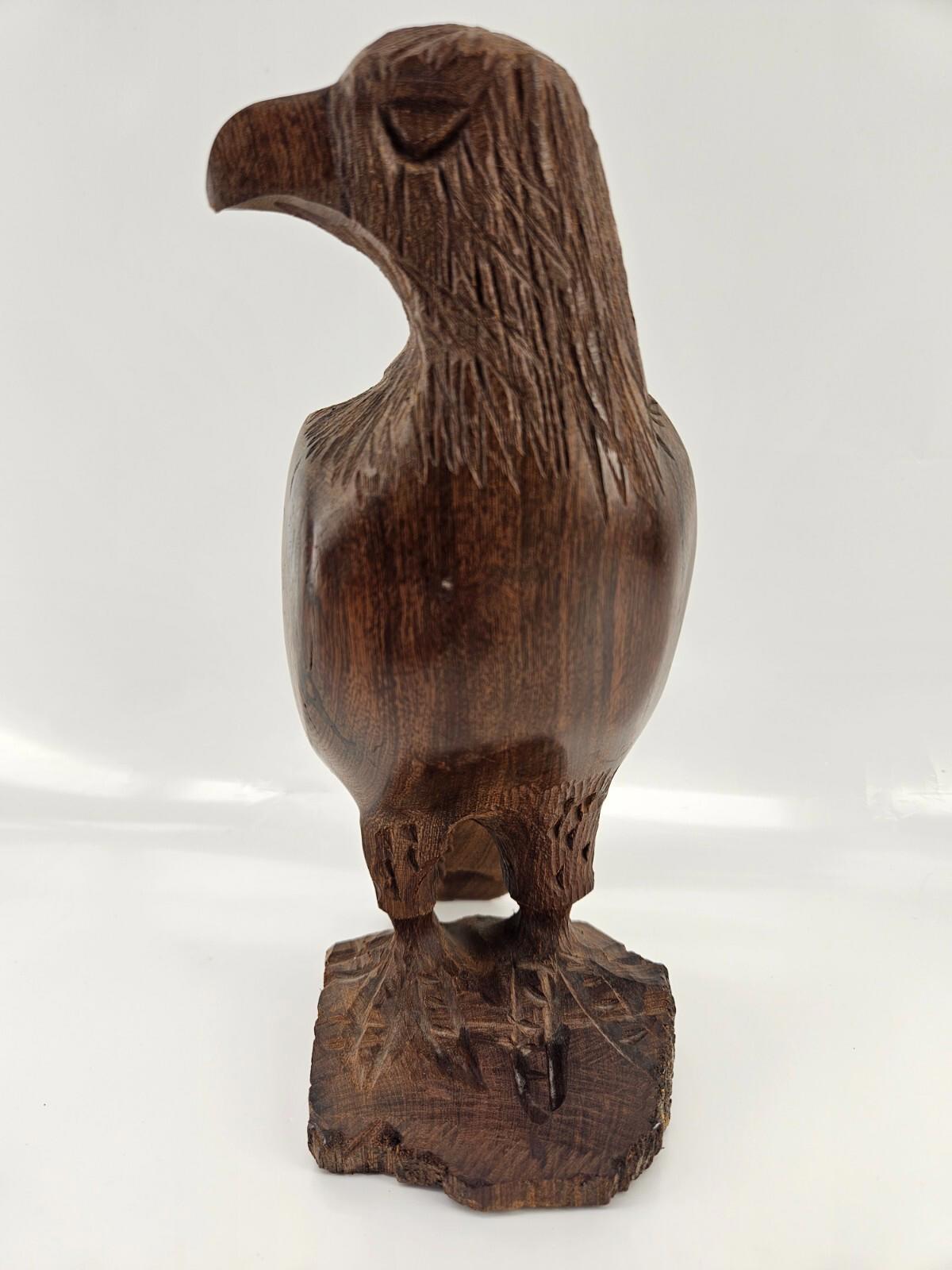 Aigle en bois sculpté à la main 8,5 po