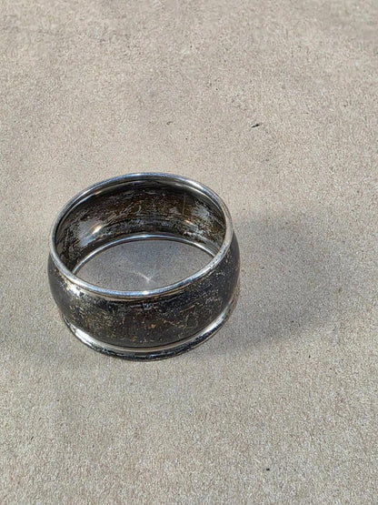 Vintage Birks Sterling Silver Napkin Ring Antique Art Deco 1930s