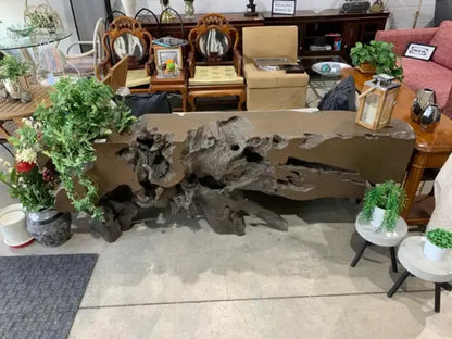 Live Edge Console Table