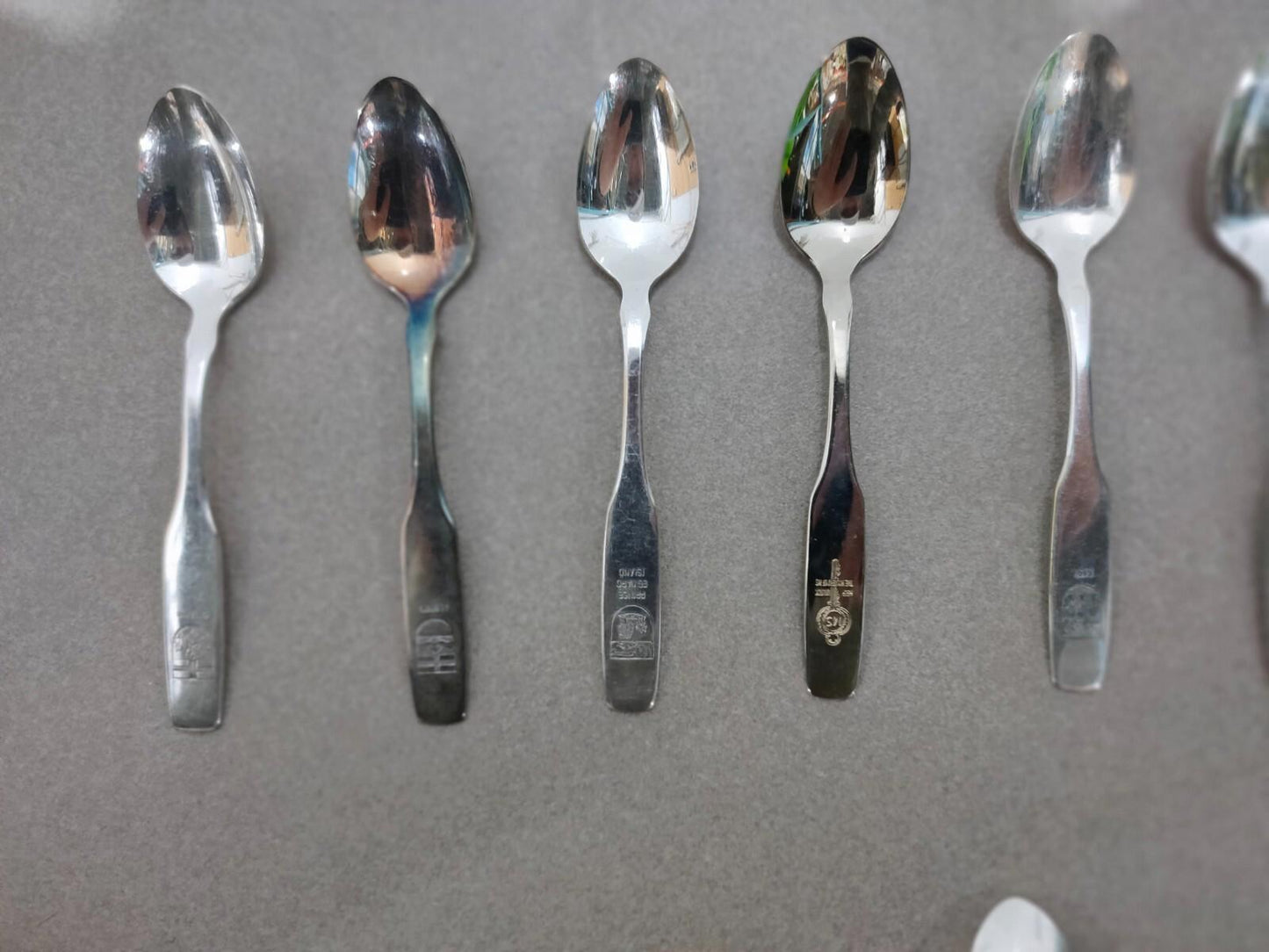 Lot of 18 Vintage Silversmith Collector Spoon Canada Commemorative centennial