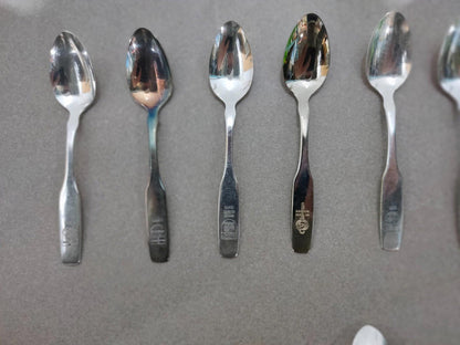 Lot of 18 Vintage Silversmith Collector Spoon Canada Commemorative centennial