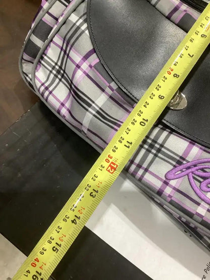 Plaid Roots Shoulder Bag