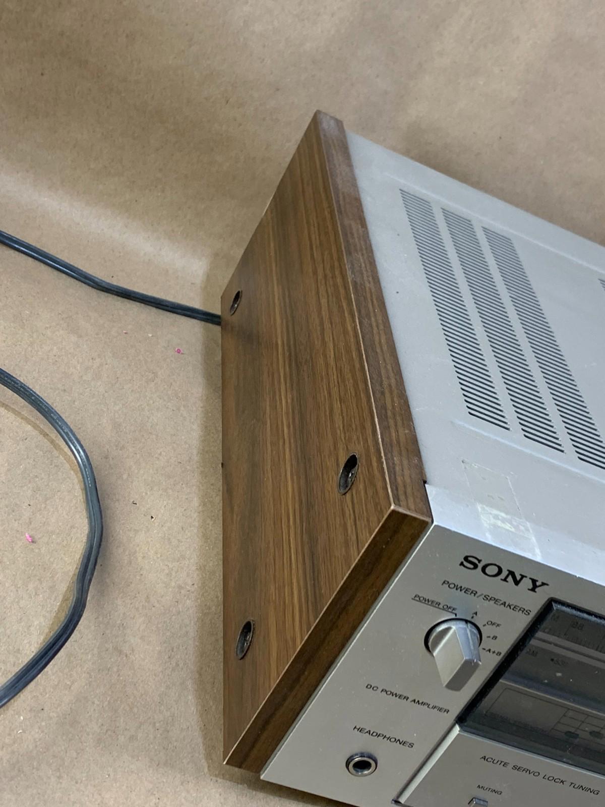 Vintage Sony STR-V25 FM Stereo FM-AM Receiver Amplifier