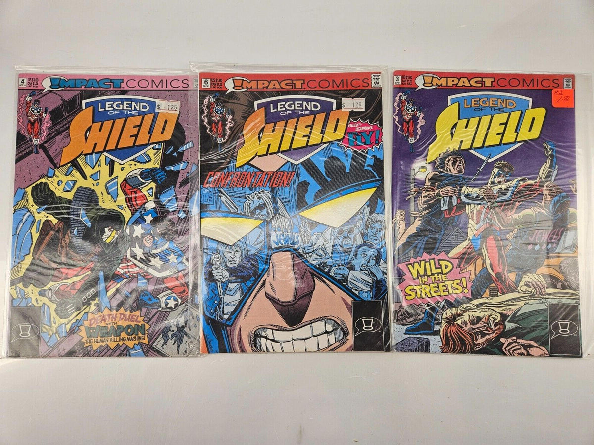 Legend of the Shield & The Original Shield - Lot of 21 Comics