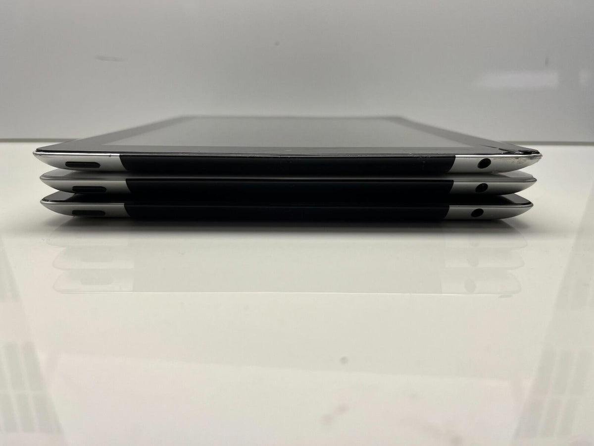 Lot of 3 iPad 2nd Generation A1396 Bundle FOR PARTS