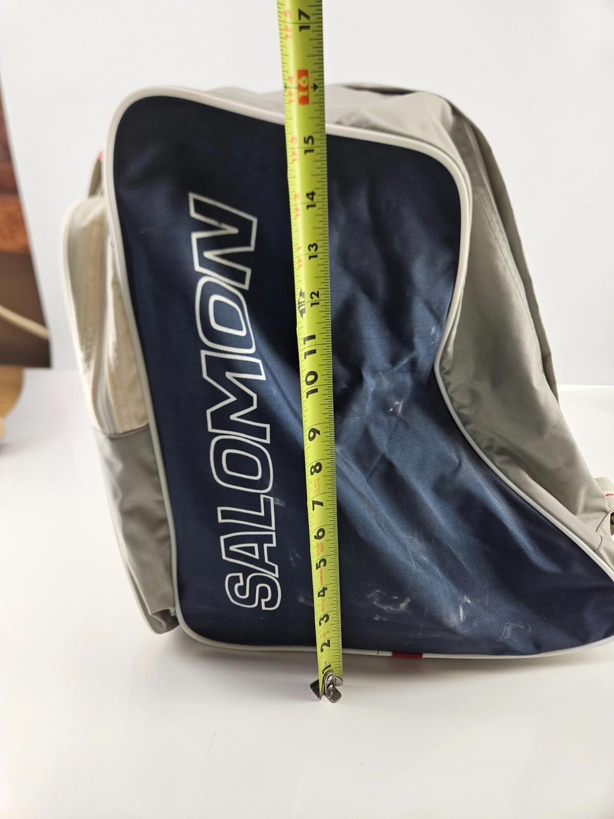 Salomon Adult Ski Boot Bag, Blue/White