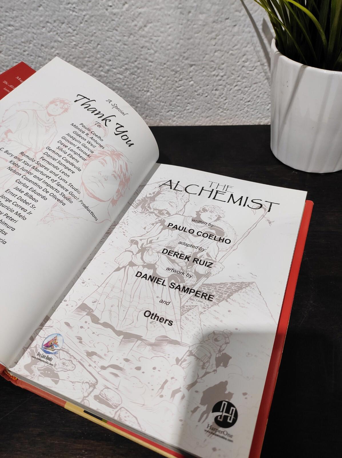 The Alchemist: a Graphic Novel Hardcover Paulo Coelho First Edition