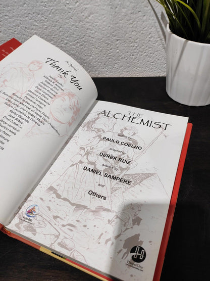 The Alchemist: a Graphic Novel Hardcover Paulo Coelho First Edition