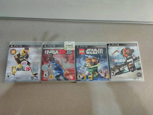 Lot of 4 PS3 games