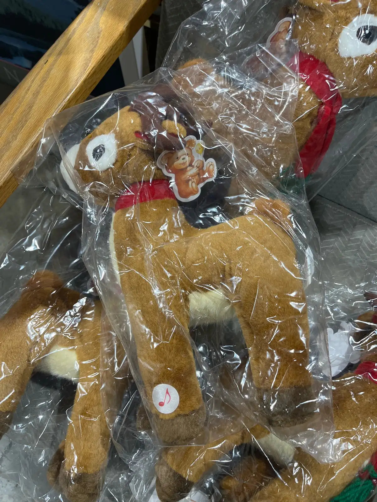 Plush Christmas Time Reindeer