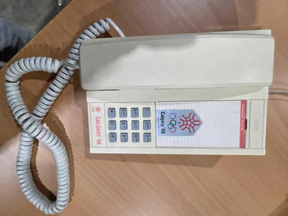 Vintage Calgary '88 Landline Telephone