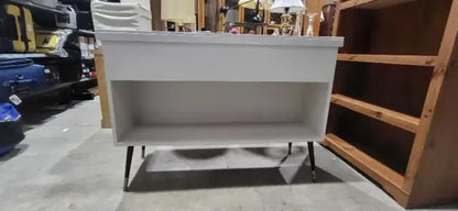 Mid-Century Modern Style Console Table White - 42.5'x31.5'x15.5'